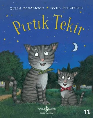 Pırtık Tekir – Julia Donaldson – İş Bankası Kültür Yayınları kitap kapağı