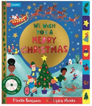 We Wish You A Merry Christmas – Floella Benjamin – Campbell kitap kapağı