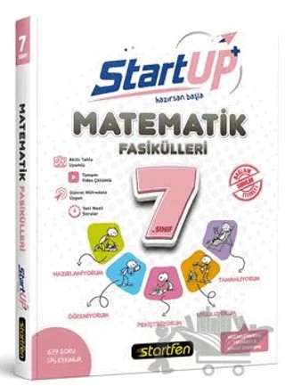 7. Sınıf Startup Matematik Fasikülleri – Kolektif – Startfen Yayınları kitap kapağı