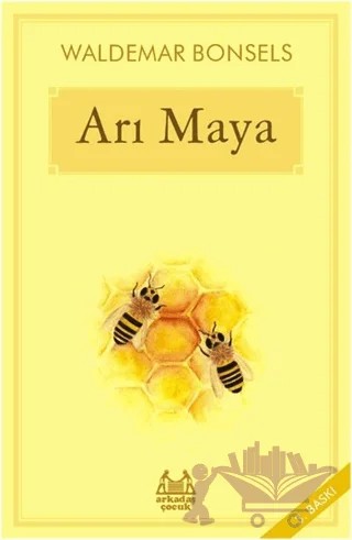 Arı Maya – Waldemar Bonsels – Arkadaş Yayınları kitap kapağı