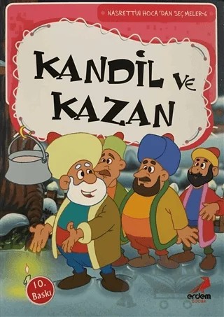 Kandil ve Kazan – Melike Günyüz – Erdem Çocuk kitap kapağı