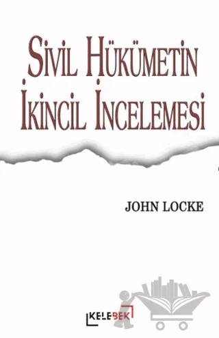 Sivil Hükümetin İkincil İncelemesi – John Locke – Kelebek Kültür Kitaplığı kitap kapağı