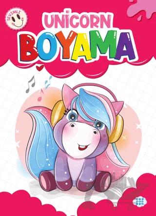 Sevimli Unicorn Boyama