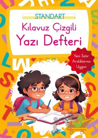 Kılavuz Çizgili Yazı Defteri Büyük Boy - Turuncu – Kolektif – Parıltı Yayınları kitap kapağı