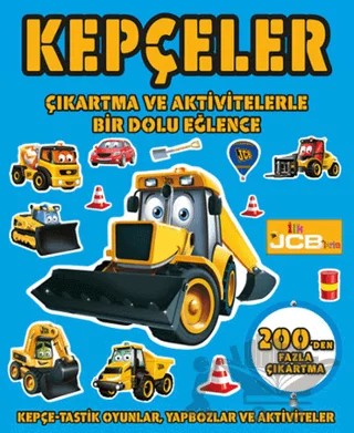 İlk JBC'lerim: Kepçeler – Kolektif – Beta Kids kitap kapağı