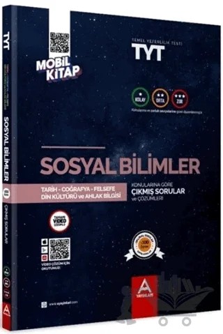 TYT Sosyal Bilimler Konularına ve Zorluk Derecelerine Göre Çıkmış Soru ve Çözümleri – Kolektif – A Yayınları kitap kapağı