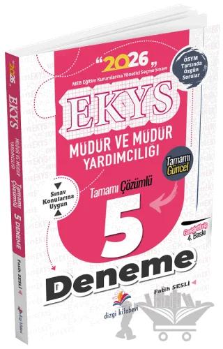 2026 MEB EKYS Müdür ve Müdür Yardımcılığı 5 Deneme Çözümlü