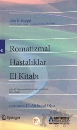 Romatizmal Hastalıklar El Kitabı – John H. Klippel, John H. Stone, Leslie J. Crofford, Patience H. White – Pelikan Tıp Teknik Yayıncılık kitap kapağı