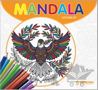 Mandala - Hayvanlar – Kolektif – Atlı Karınca Yayınları kitap kapağı