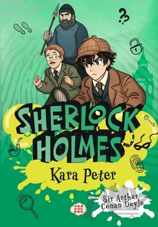 Sherlock Holmes - Kara Peter – Sir Arthur Conan Doyle – Dokuz Çocuk kitap kapağı