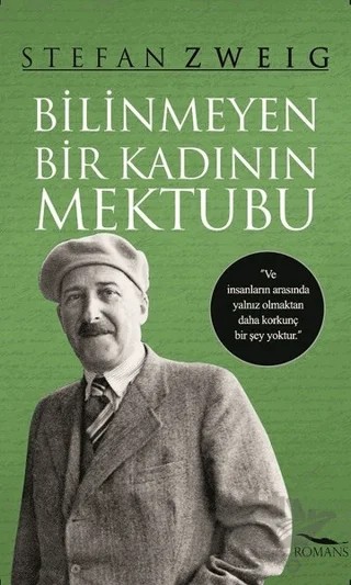 Bilinmeyen Bir Kadının Mektubu – Stefan Zweıg – Romans Yayınları kitap kapağı