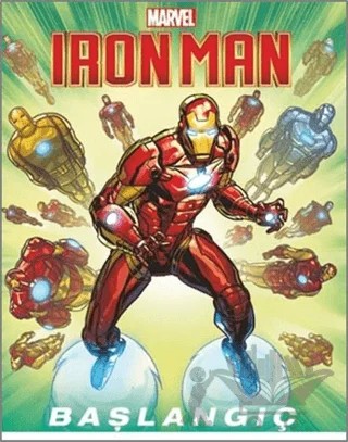 Marvel Iron Man: Başlangıç – Jim McCann – Beta Kids kitap kapağı