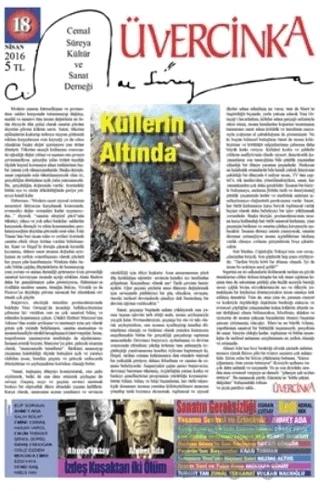 Üvercinka Dergisi Sayı: 18 Nisan 2016