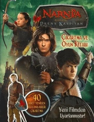 Narnia Günlükleri Prens Kaspiyan Çıkartma ve Oyun Kitabı – Lana Jocobs – Doğan Egmont Yayıncılık kitap kapağı