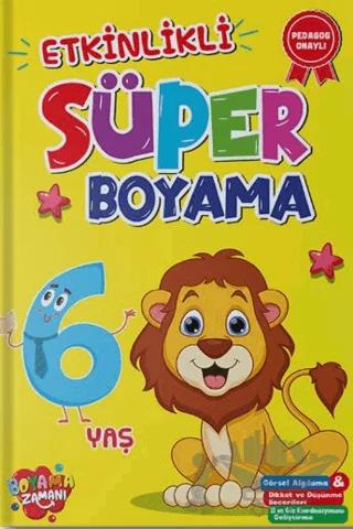 Etkinlikli Süper Boyama - 6 Yaş