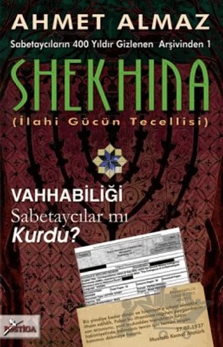 Shekhina – Ahmet Almaz – Postiga Yayınları kitap kapağı