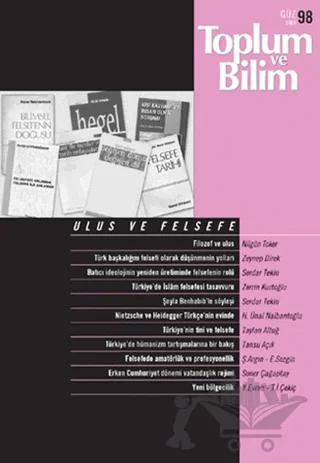 Toplum ve Bilim Sayı:98