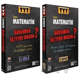 TYT Video Çözümlü Matematik Öğrenmek İstiyor musun? (2 Kitap Takım) – Özgen Bulut, Saadet Bulut – Tasarı Eğitim Yayınları kitap kapağı
