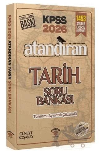 2026 KPSS Tarih Soru Bankası Çözümlü