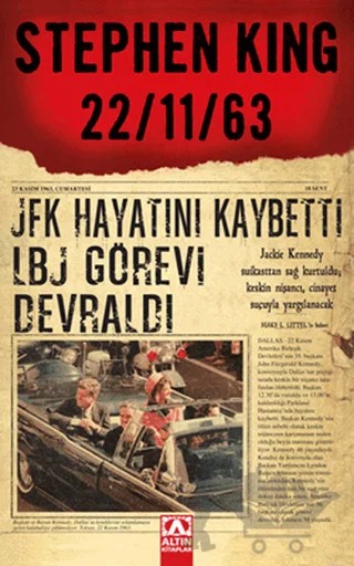 22 / 11 / 63 – Stephen King – Altın Kitaplar kitap kapağı