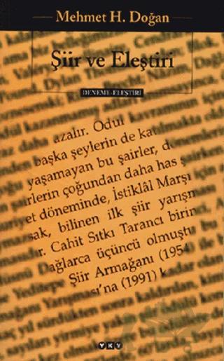 Şiir ve Eleştiri