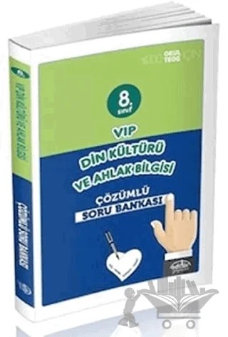 8. Sınıf VIP Din Kültürü ve Ahlak Bilgisi Çözümlü Soru Bankası – Kuddusi Günaydın, Turabi Meşe – Editör Yayınevi kitap kapağı