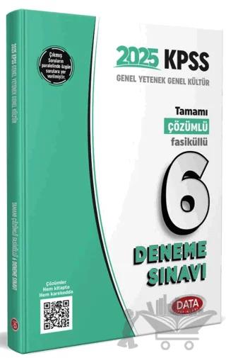 2025 KPSS Genel Yetenek Genel Kültür Tamamı Çözümlü 6 Fasikül Deneme Sınavı