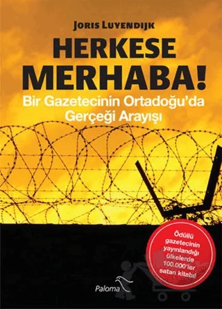 Herkese Merhaba! – Joris Luyendijk – Paloma Yayınevi kitap kapağı