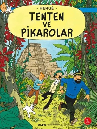 Tenten ve Pikarolar – Herge – Alfa Yayınları kitap kapağı
