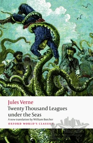Twenty Thousand Leagues Under The Seas – Jules Verne – Oxford University Press - Classics kitap kapağı