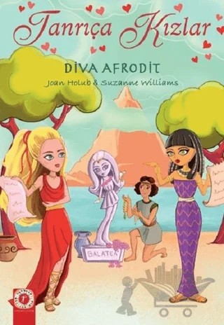 Diva Afrodit - Tanrıça Kızlar – Joan Holub, Suzanne Williams – Artemis Yayınları kitap kapağı