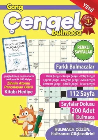 Gong Çengel Bulmaca 15 – Bertan Kodamanoğlu – Maxi Yayıncılık kitap kapağı