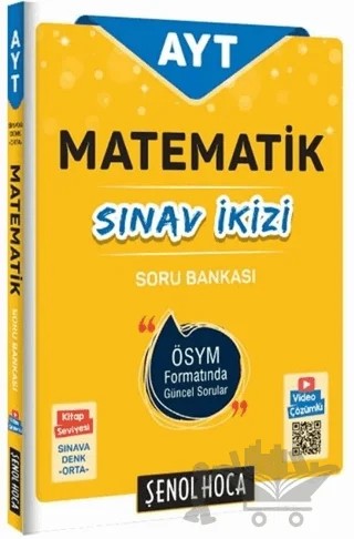 2020 AYT Matematik Sınav İkizi Soru Bankası – Kolektif – Şenol Hoca Yayınları kitap kapağı
