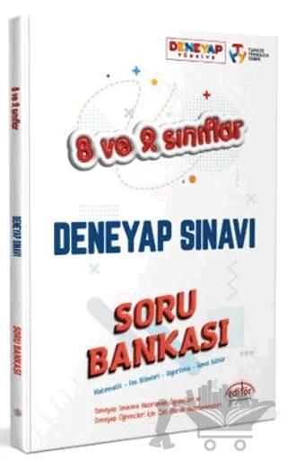 8 - 9. Sınıf Deneyap Soru Bankası – Kolektif – Editör Yayınevi kitap kapağı