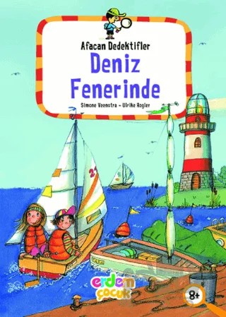 Afacan Dedektifler Deniz Fenerinde – Slmone Veenstra – Erdem Çocuk kitap kapağı