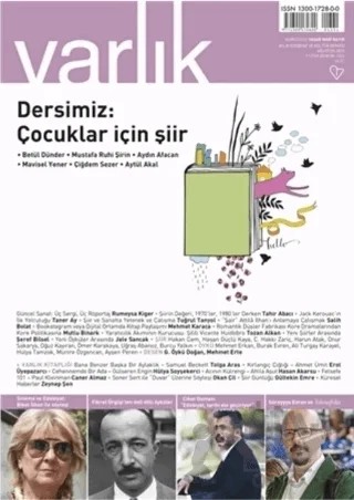 Varlık Edebiyat ve Kültür Dergisi Sayı: 1331 Ağustos 2018 – Varlık Dergisi Yayınları kitap kapağı