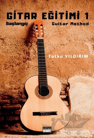 Gitar Eğitimi 1 – Tutku Yıldırım – Siyah Beyaz Yayınları kitap kapağı