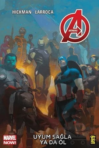 Avengers 5 - Uyum Sağla ya da Öl – Jonathan Hickman – Gerekli Şeyler Yayıncılık kitap kapağı
