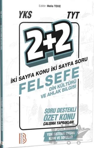 Benim Hocam YKS TYT Felsefe Din Kültürü ve Ahlak Bilgisi 2+2 Soru Destekli Özet Konu Yaprakları