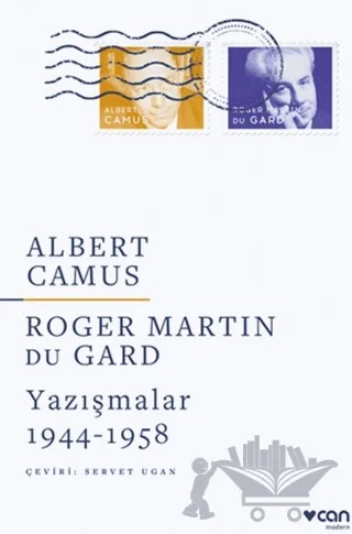 Yazışmalar 1944-1958 – Albert Camus, Roger Martin du Gard – Can Yayınları kitap kapağı