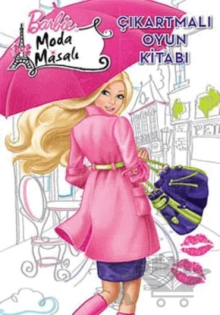 Barbie Moda Masalı - Çıkartmalı Oyun Kitabı – Kolektif – Doğan Egmont Yayıncılık kitap kapağı