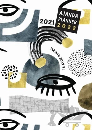2021 2022 16 Aylık Ajanda Blue – Kolektif – Akademi Çocuk kitap kapağı