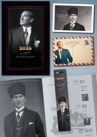 2026 Atatürk Ajandası - İstikbal – Kolektif – Mor Kelebek kitap kapağı