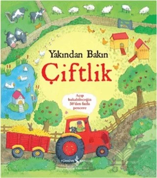 Yakından Bakın - Çiftlik – Katie Daynes – İş Bankası Kültür Yayınları kitap kapağı
