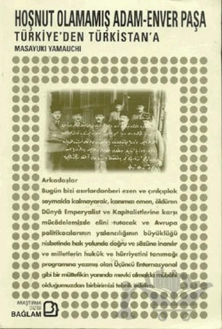 Hoşnut Olamamış Adam Enver Paşa – Masayuki Yamauchi – Bağlam Yayınları kitap kapağı