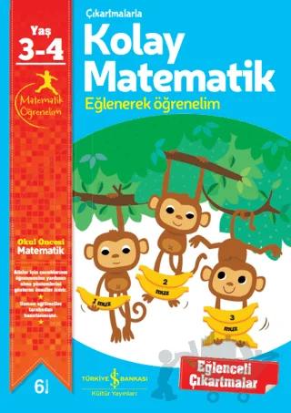 Çıkartmalarla Kolay Matematik 3-4 Yaş