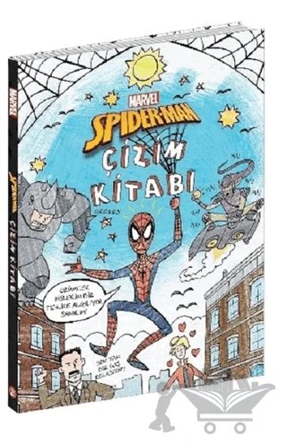 Marvel Spiderman Çizim Kitabı – Kurt Hartman, Tomas Montolva – Beta Kids kitap kapağı