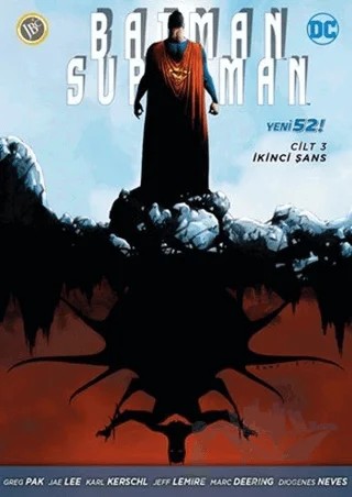 Batman/Süperman Cilt 3: İkinci Şans – Greg Pak, Jeff Lemire – JBC Yayıncılık kitap kapağı