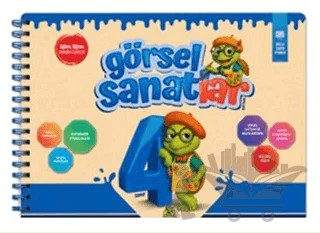 4. Sınıf Görsel Sanatlar Defteri – Kolektif – Tosba Yayınları kitap kapağı