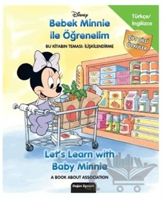Disney Bebek Minnie İle Öğrenelim - Let's Learn With Baby Minnie – Kolektif – Doğan Egmont Yayıncılık kitap kapağı